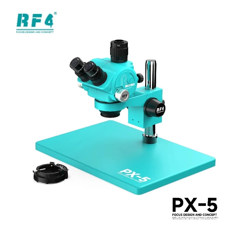 RF4 PX-5 Trinocular Stereo Mic - đánh giá và giá Stereo Trinocular Microscope Pcb