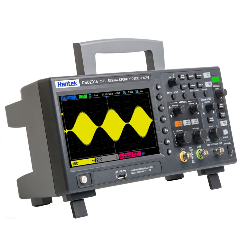 New In stock Hantek DSO2C10 2  - đánh giá và giá Digital Storage Oscilloscope 100Mhz