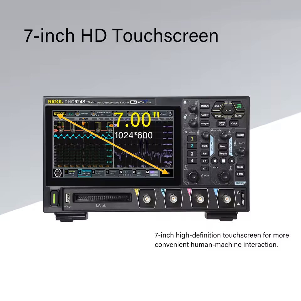 RIGOL DHO900 Series Oscillosco - đánh giá và giá Signal Generator Spectrum Analyzer